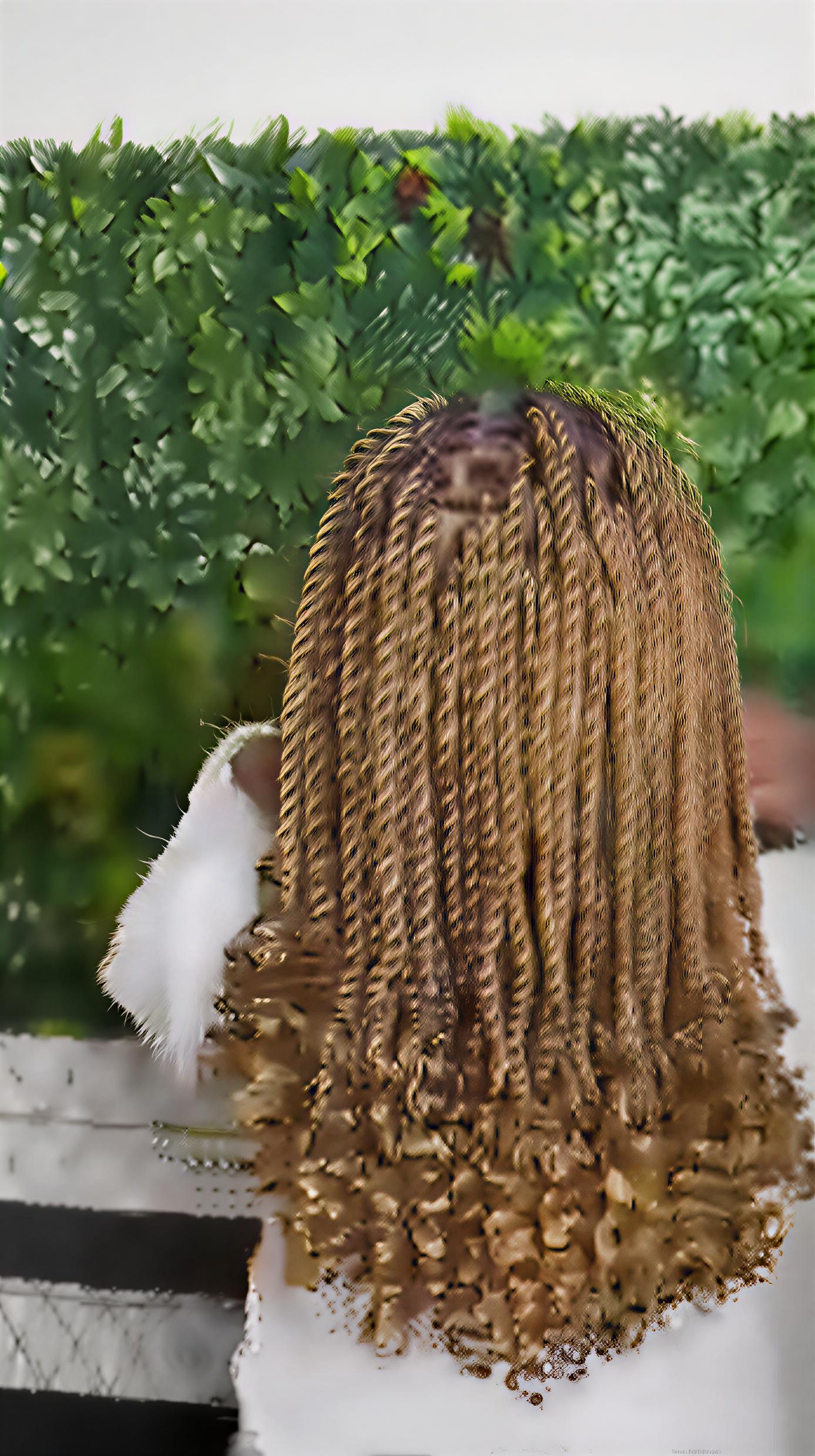 Pain-free and lightweight professional Knotless Braids