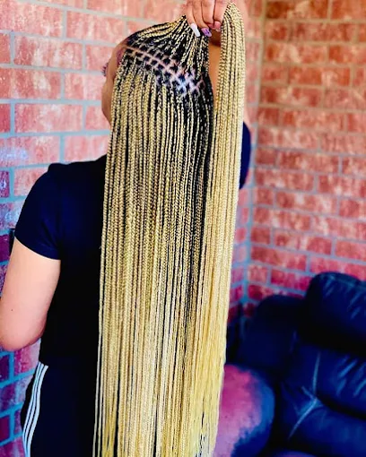 Elegant Goddess Braids style showcasing intricate detailBraids